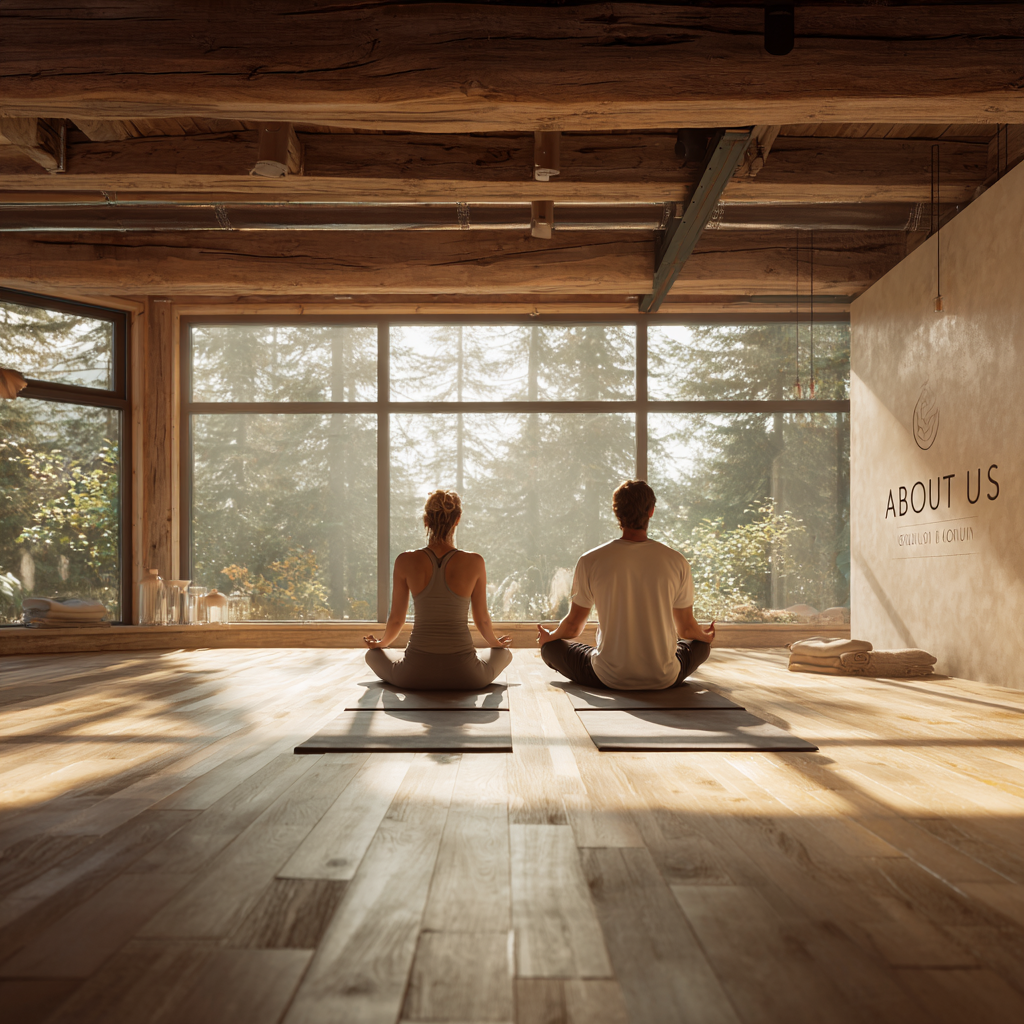 Йога інструктор в медитації